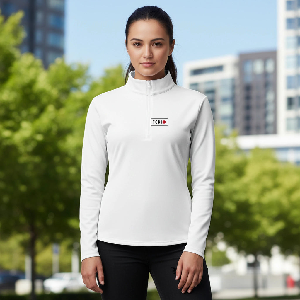 Women’s Quarter - Zip Pullover | Sport - Tek LST357 - SKShop