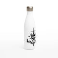 White 17oz Stainless Steel Water Bottle - SKShop