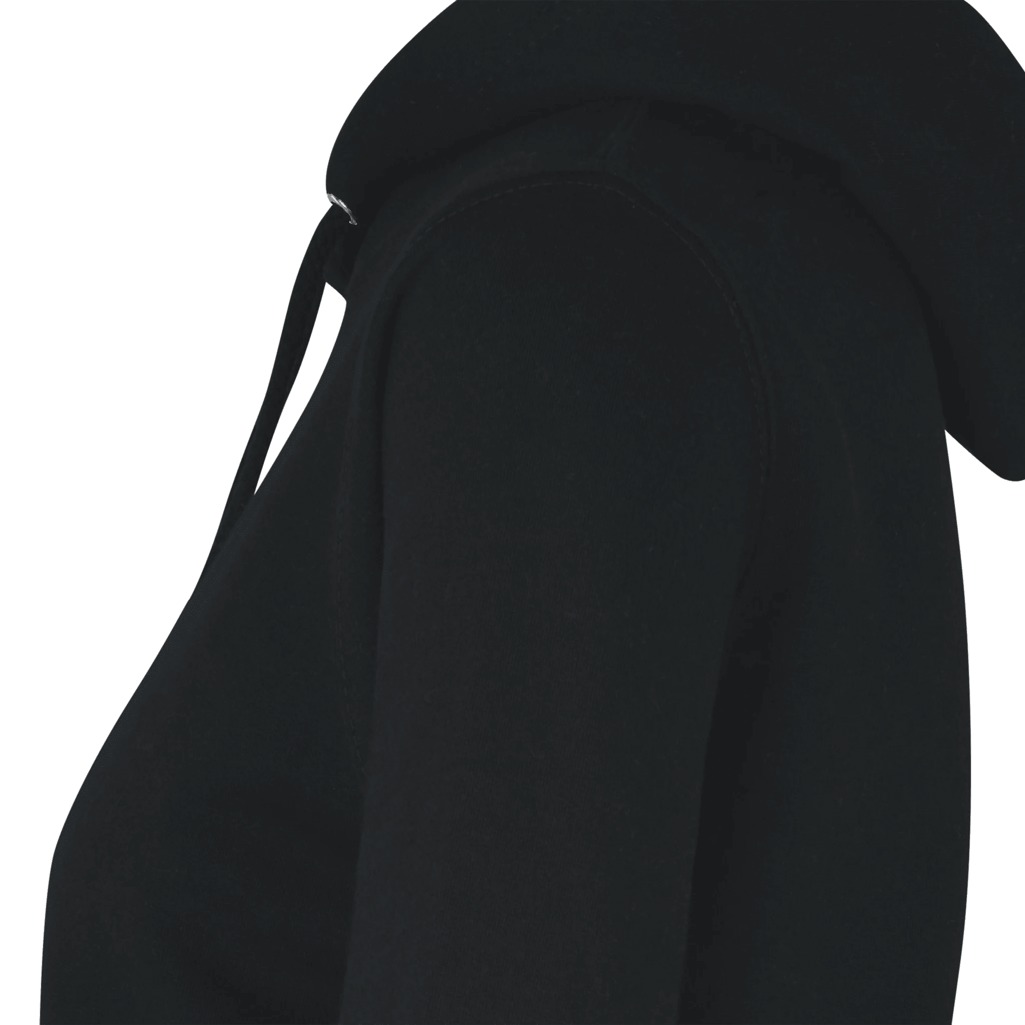 Premium Womens & Mens Pullover Hoodie Black - SKShop