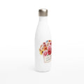 White 17oz Stainless Steel Water Bottle - SKShop