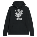 Premium Womens & Mens Pullover Hoodie Black - SKShop